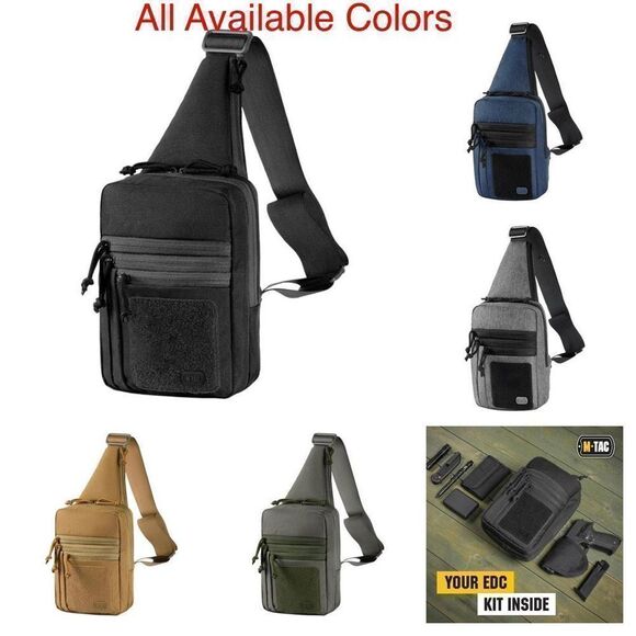 Concealed Carry Handgun Tactical Bag Shoulder Chest Pack with Sling - Picture 1 of 15